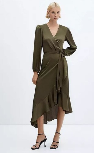 Robe mango positano vert - mango,