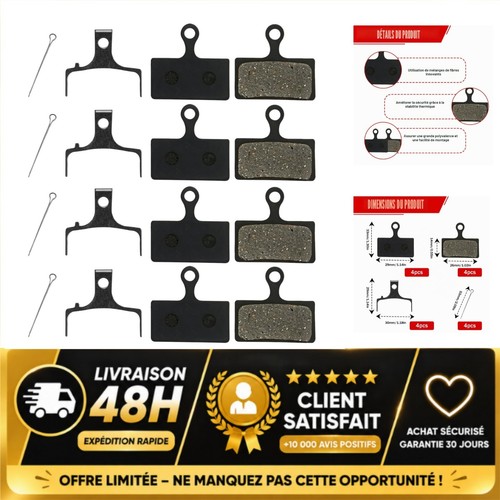 Paires plaquettes frein - 4,