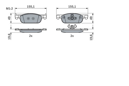 Bosch bp2055 plaquettes - bosch, de