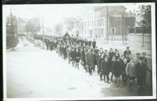 PARIS  PHOTO CARTE ENTERREMENT PERE LA CHAISE TUE DANS UN ACCIDENT DE MOTO