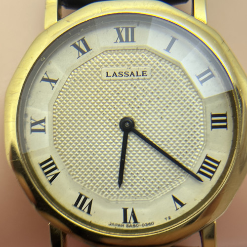 Montre lassale seiko gold - montre,