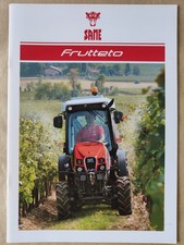 Tracteurs Same Frutteto Prospectus Brochure