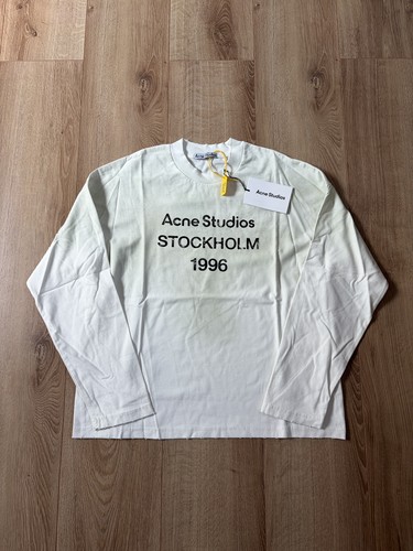 Acne studios long sleeve - acne, blanc