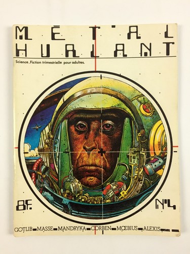 Métal hurlant magazine - métal,