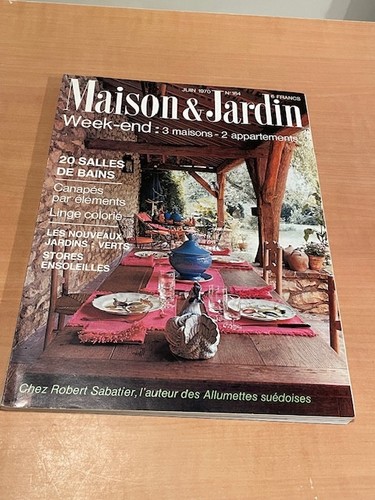 Revue maison jardin juin - revue,