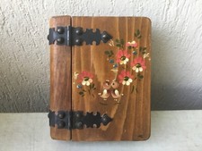 Boite porte clés forme livre