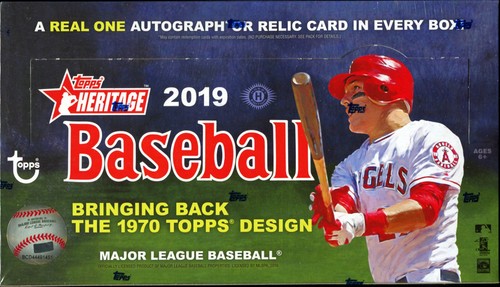 2019 topps heritage - heritage, complete