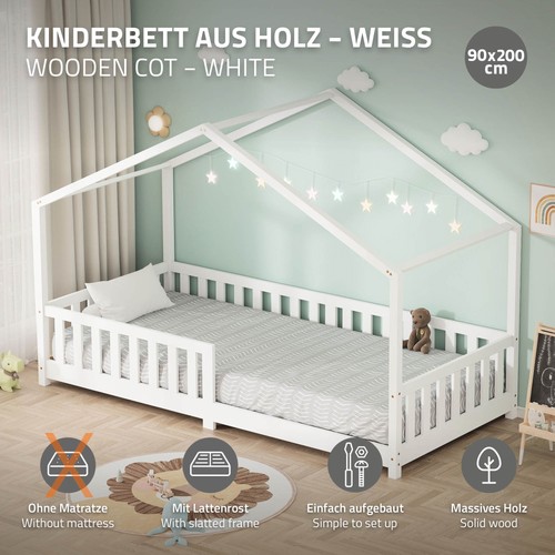 Lit enfant cabane 90x200 - , cm