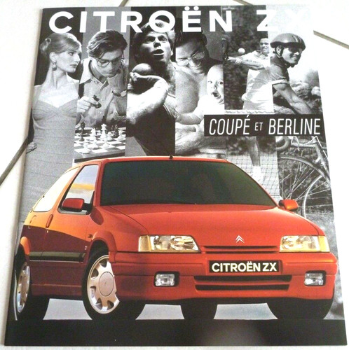 1992 citroen coupe berline - zx,