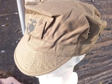 WW2 USMC  CASQUETTE  KAKI