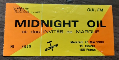 Ticket billet used - billet, place