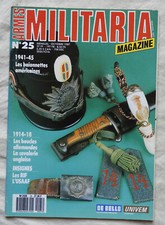 D-1 Magazine Revue militaire * ARMES MILITARIA n° 25 1987 Baïonnettes Américaine