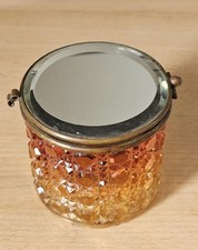 Ancien poudrier BACCARAT en cristal Art déco du début XX