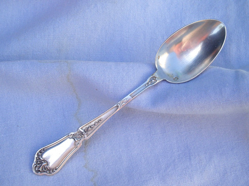 Cuillère argent massif