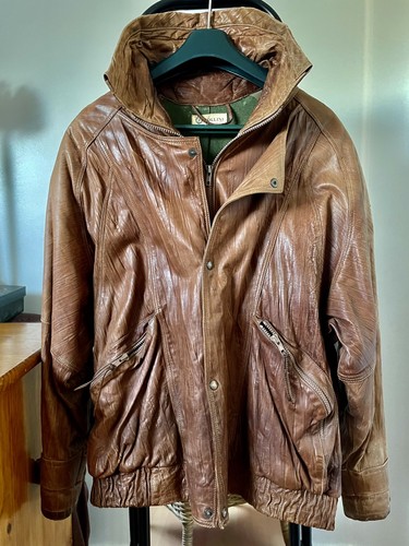 Blouson cuir homme vintage - homme,