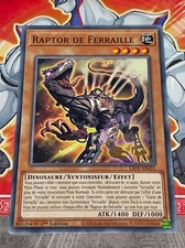 Carte YU GI OH RAPTOR DE