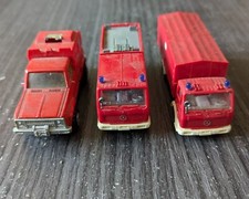 3 Camions de Pompiers Divers