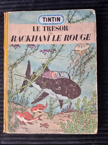 Tintin trésor de rackham - tintin,