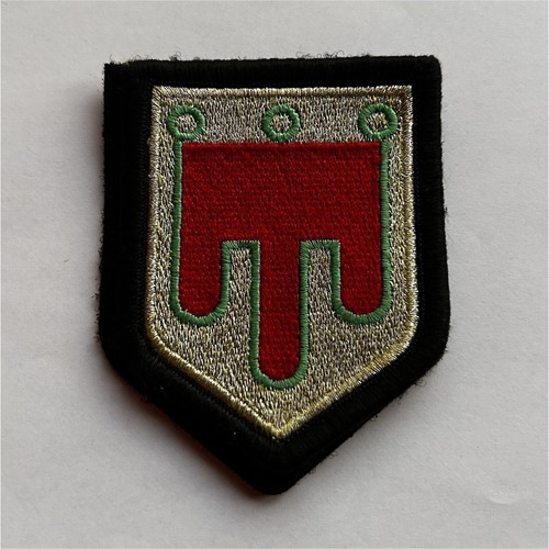 Rare écusson brodé