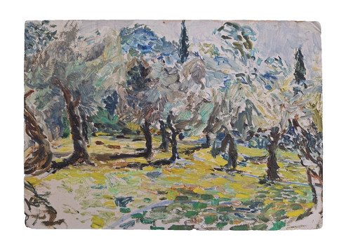 Peinture huile paysage - peinture,