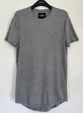 Tee-shirt - Hollister - gris - taille S - BE