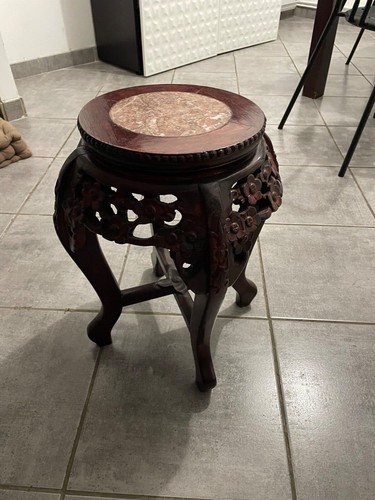 Table selette ancienne bois - table,
