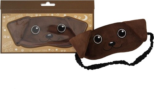 Masque sommeil peluche - masque, en