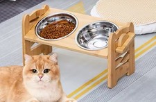 Bol bambou inclinable - bol, pour
