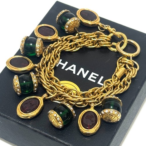 Bracelet chanel gripoix - bracelet,