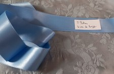 Ancien ruban satin double - ,