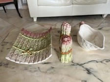 Service à asperges avec