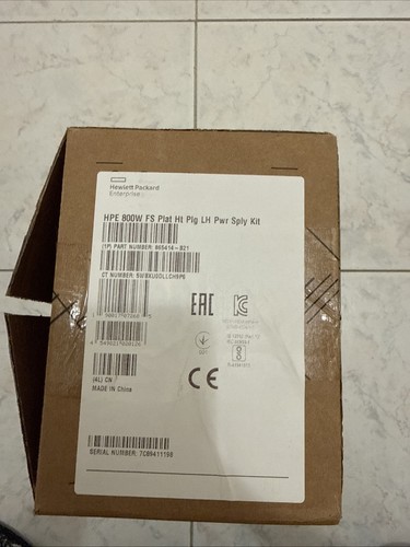 Kit alimentation hpe - kit, d'alimentation