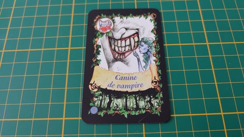 Carte ingrédient canine - carte, de