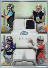 2014 TOPPS PRIME QUAD COMBO