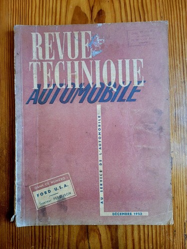 Revue technique decembre 1953 - revue,