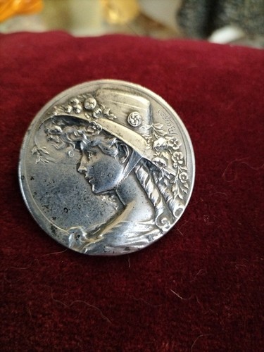 Broche ancienne argent - broche,