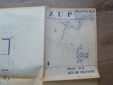 Plan ZUP villes de Nantes HLM