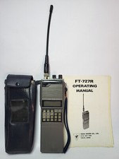 Vintage YAESU FT-727R DUAL BAND VHF/UHF FM MANUEL ÉMETTEUR-RÉCEPTEUR avec man...