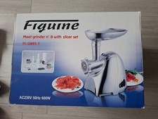 Hachoir à viande n°8 Figuine inox 600 W - FI.LW61.1 - chrome - ensemble râpes