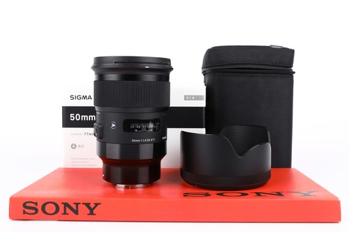 Sigma 50mm art sony 2 - e, +