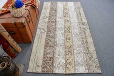 Tapis marocain, tapis vintage, tapis d'accent de 3,5 x 6,8 pieds, tapis color...