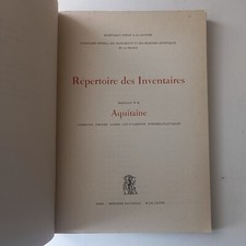 Répertoire des inventaires