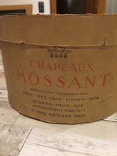 ancienne boite a chapeaux massant xix eme 