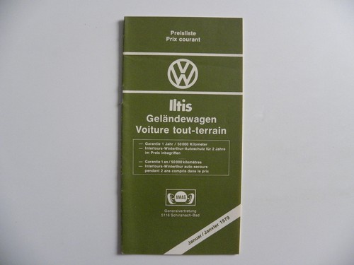 Petite brochure volkswagen - petite, vw