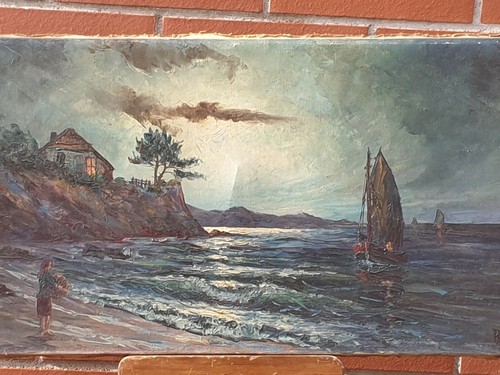 Tableau signé robert - tableau, .