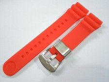 NEW 22MM RED SILICONE RUBBER