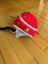 Casque rugby enfant rouge Gilbert