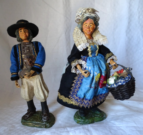Anciens santons provence - santons, de