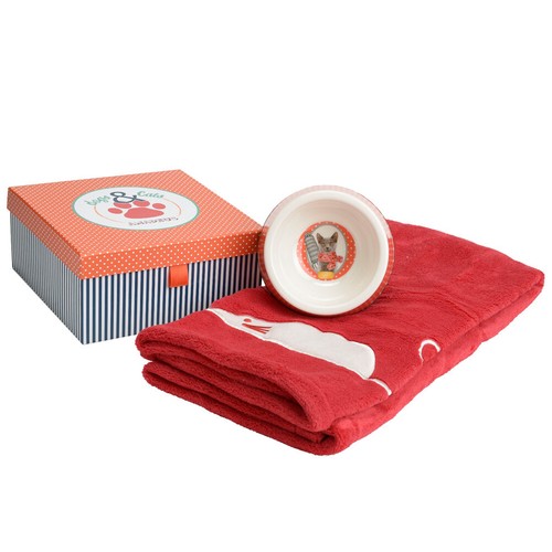 Set cadeau pour chat gamelle - cadeau,