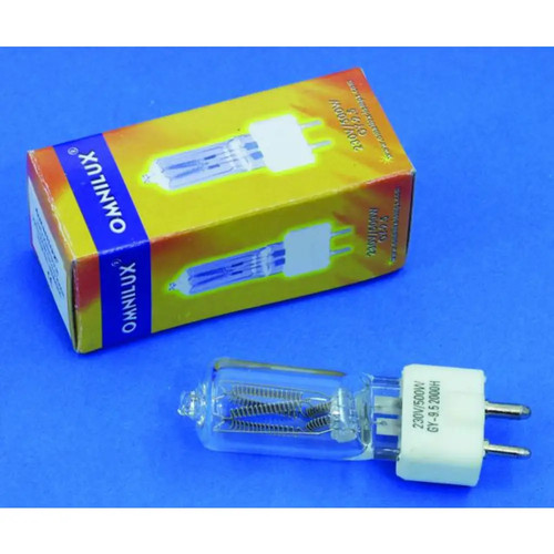 Ampoule halogène pour effet